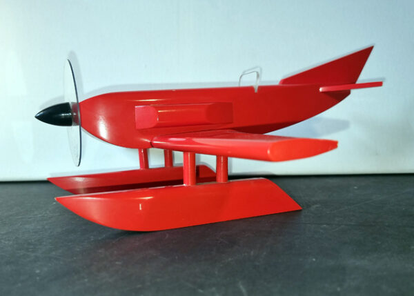 Michel Aroutcheff pour Vilac – Hydravion en bois laqué rouge - circa 1986  trés bon état – Image 6